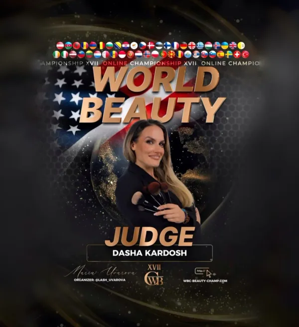 Dasha Kardosh — WBC judge banner