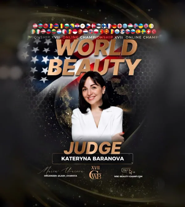 Kateryna Baranova — WBC judge banner
