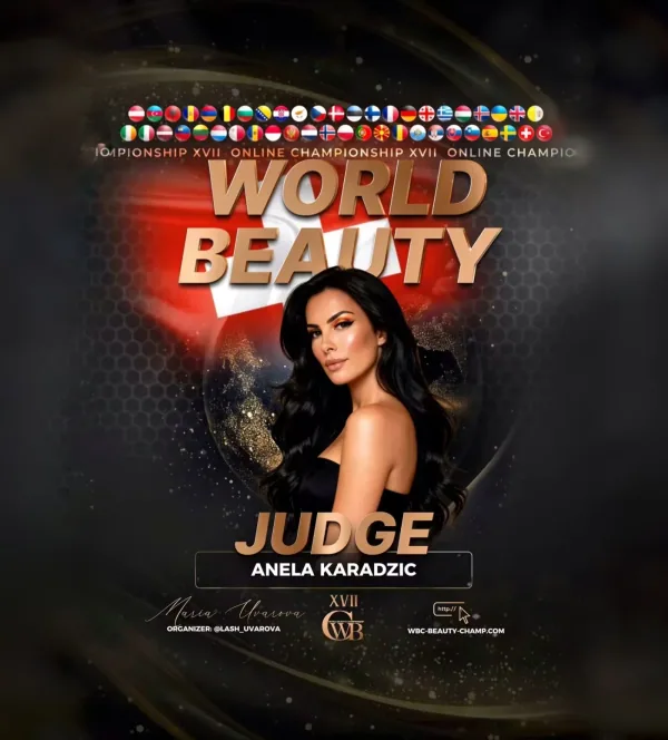 Anela Karadzic — WBC judge banner