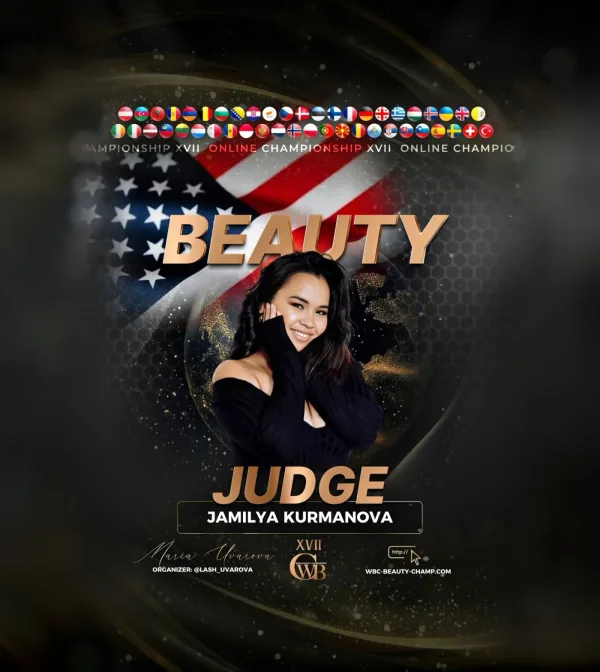 Jamilya Kurmanova — WBC judge banner