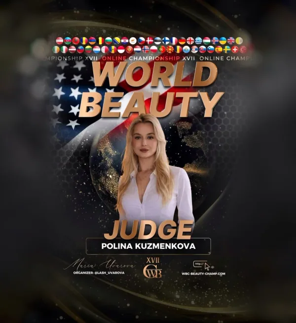 Polina Kuzmenkova — WBC judge banner