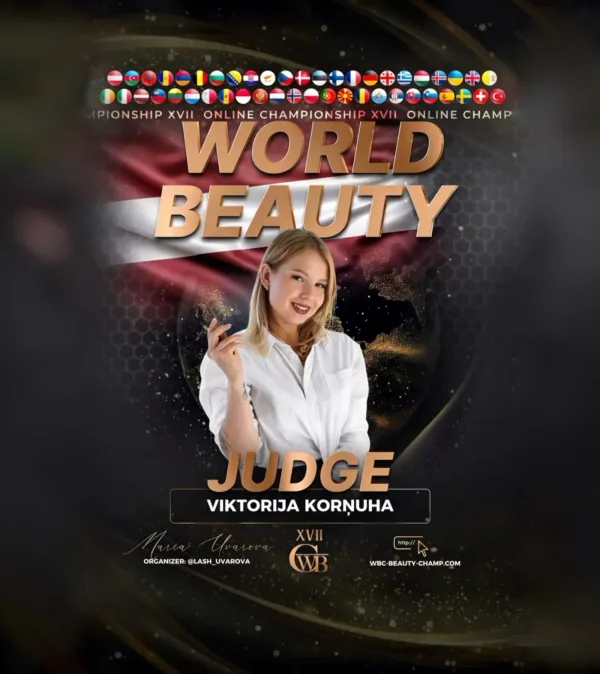 Viktorija Korņuha — WBC judge banner