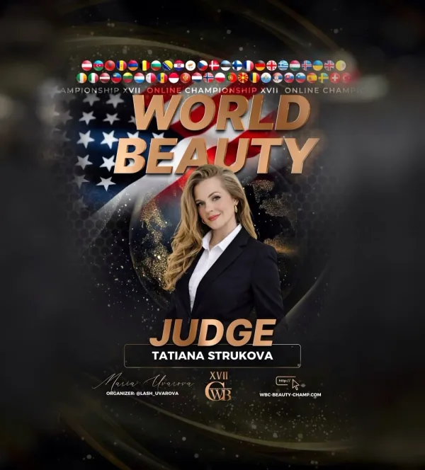 Tatiana Strukova — WBC judge banner