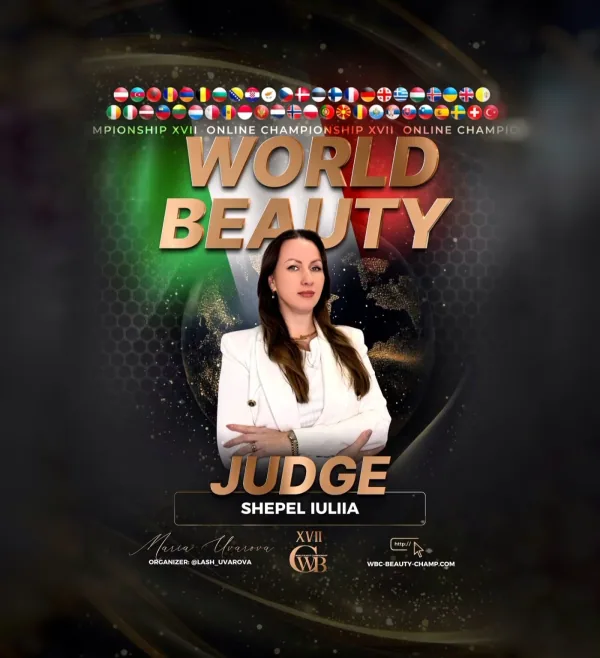 Shepel Iuliia — WBC judge banner