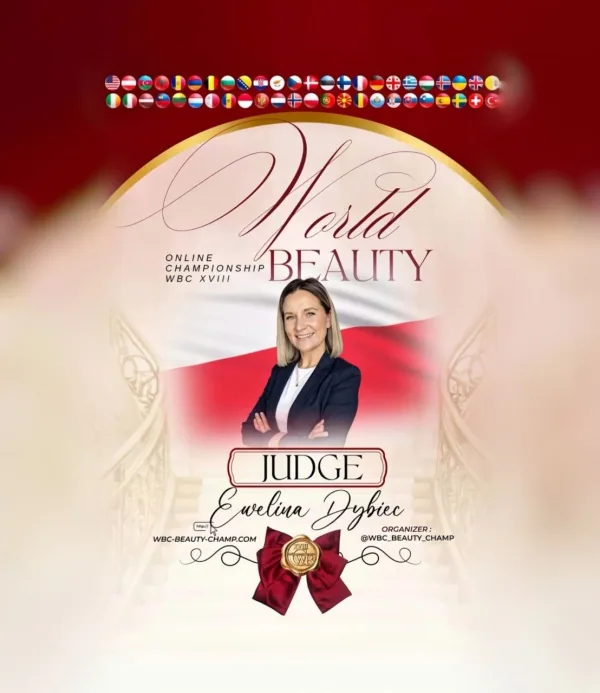 Ewelina Dybiec — WBC judge banner