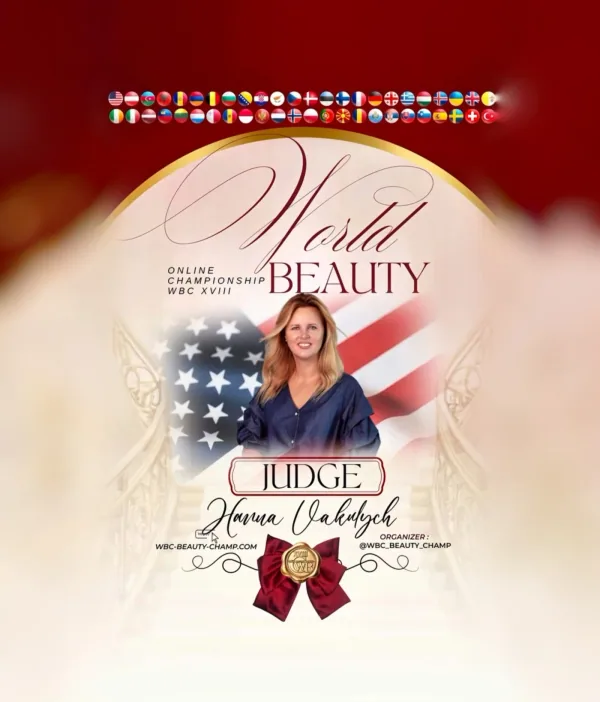 Hanna Vakulych — WBC judge banner