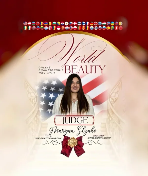 Maryna Slynko — WBC judge banner