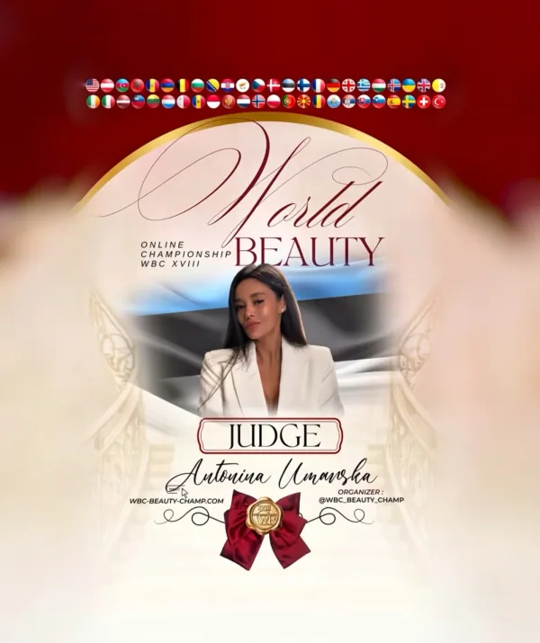 Antonina Umanska — WBC judge banner