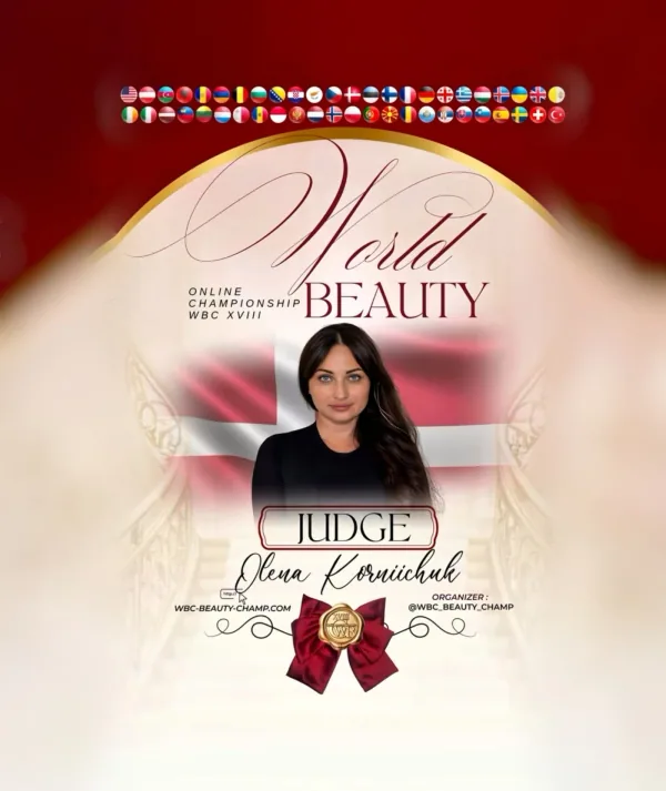 Olena Korniichuk — WBC judge banner