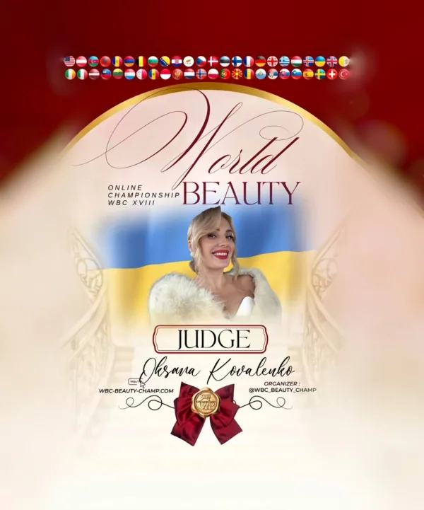 Oksana Kovalenko — WBC judge banner