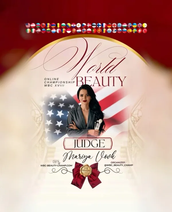 Mariya Vovk — WBC judge banner