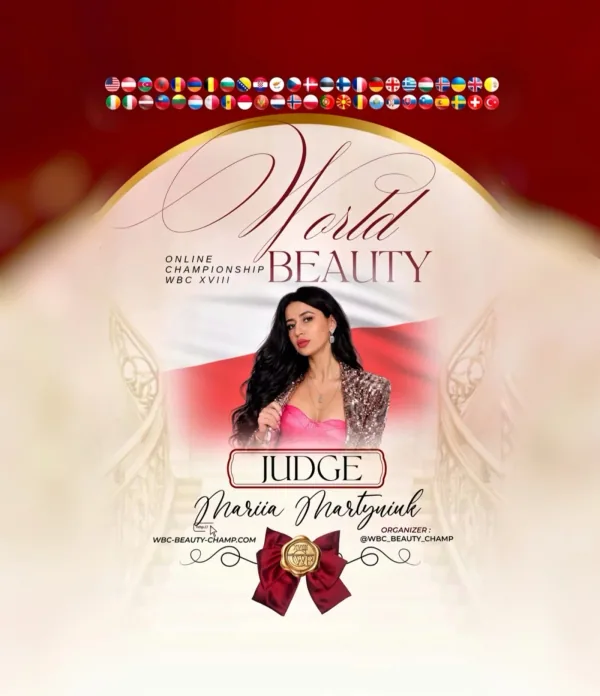Mariia Martyniuk — WBC judge banner