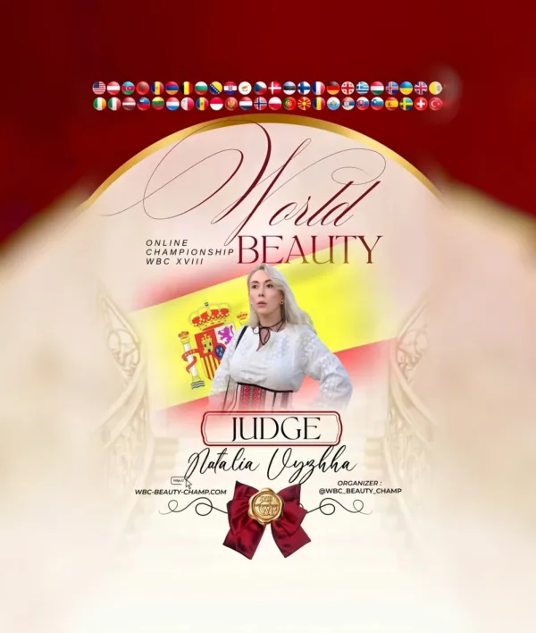Natalia Vyzhha — WBC judge banner