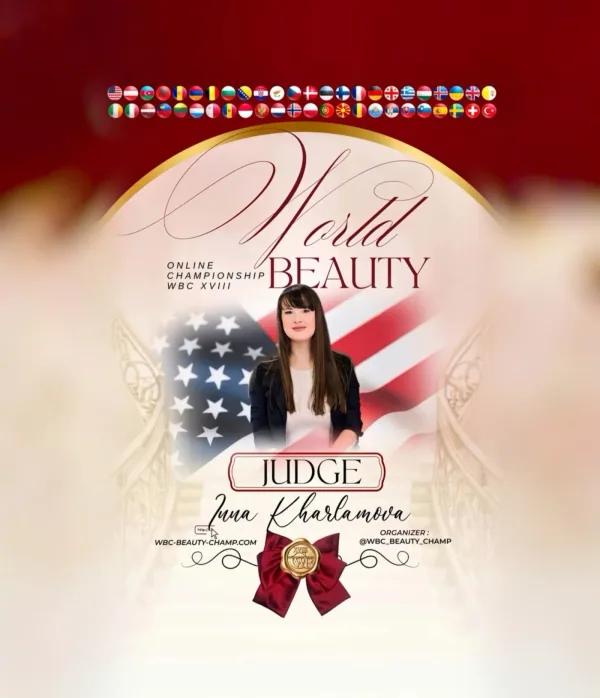 Inna Kharlamova — WBC judge banner