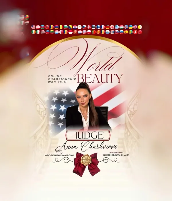 Anna Charkviani — WBC judge banner