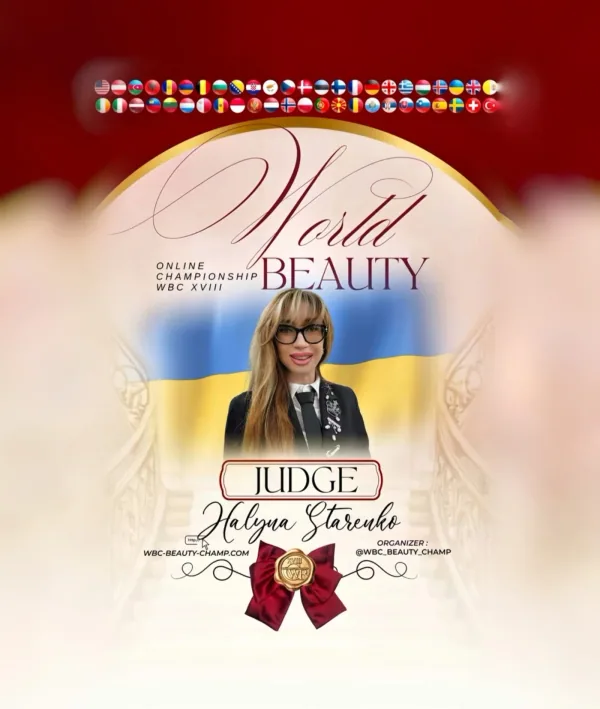 Halyna Starenko — WBC judge banner