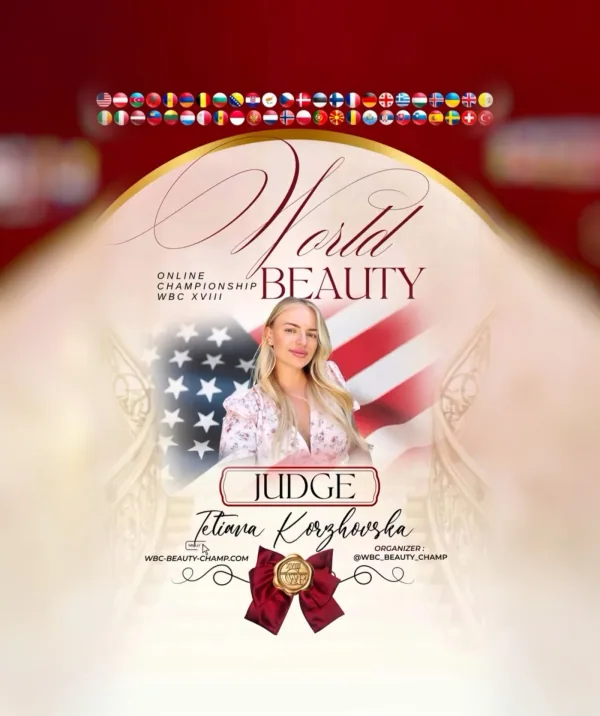 Tetiana Korzhovska — WBC judge banner