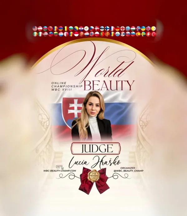 Lucia Hraško — WBC judge banner