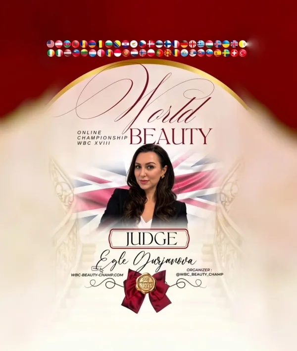 Egle Gurjanova — WBC judge banner