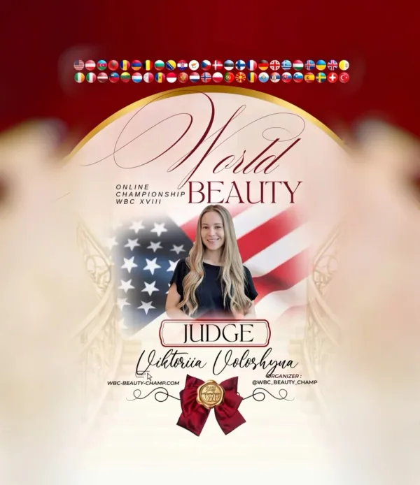 Viktoriia Voloshyna — WBC judge banner
