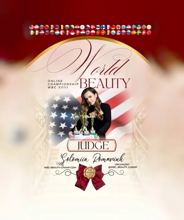 Solomiia Romaniuk — WBC judge banner