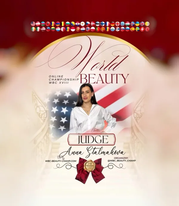 Anna Stalmakova — WBC judge banner