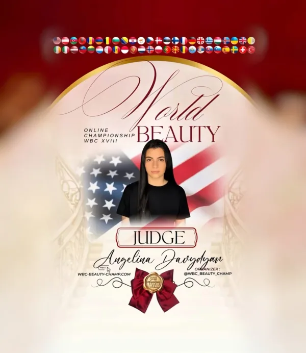 Angelina Davydyan — WBC judge banner