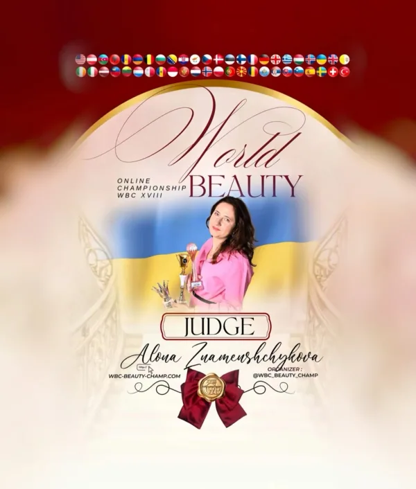 Alona Znamenshchykova — WBC judge banner