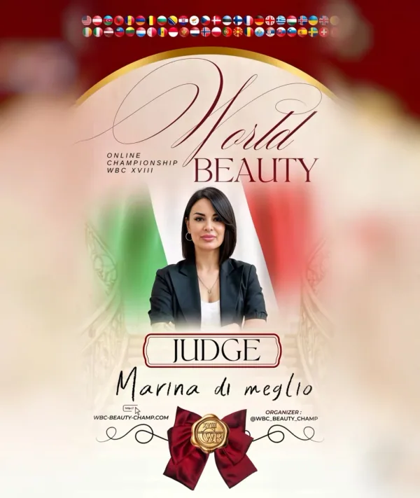 Marina Di Meglio — WBC judge banner