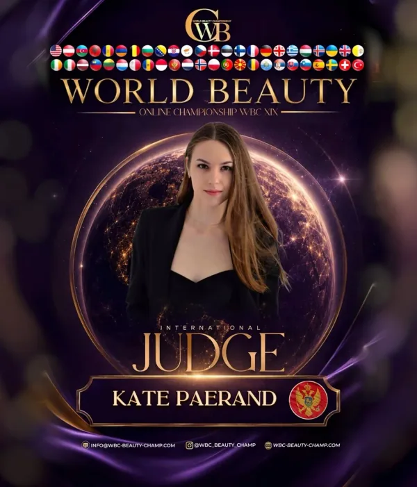 Kate Paerand — WBC judge banner