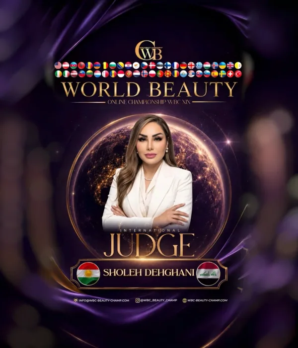 Sholeh Dehghani — WBC judge banner