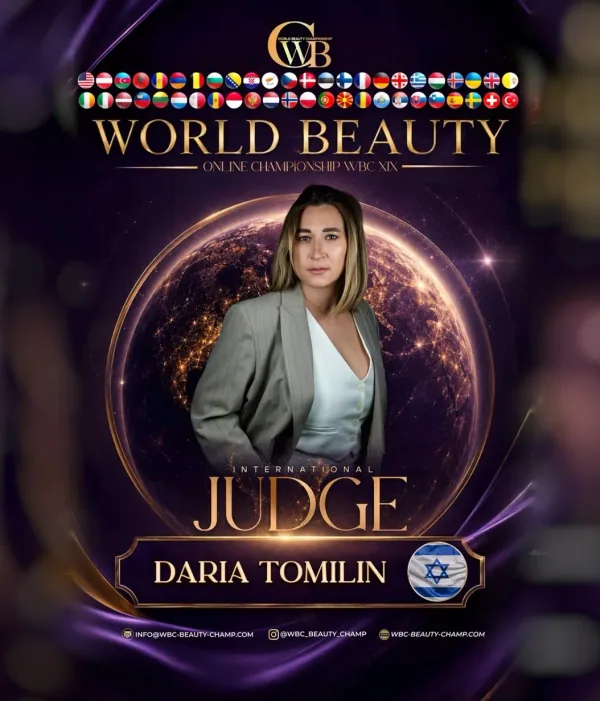 Daria Tomilin — WBC judge banner