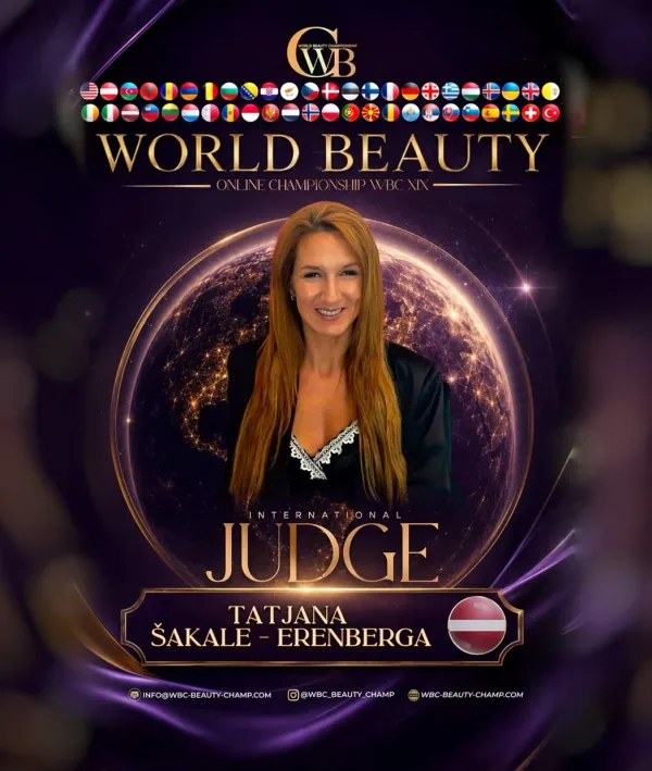 Tatjana Šakale - Erenberga — WBC judge banner