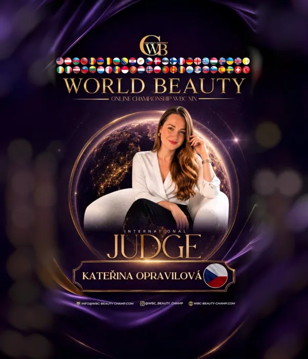 Kateřina Opravilová — WBC judge banner