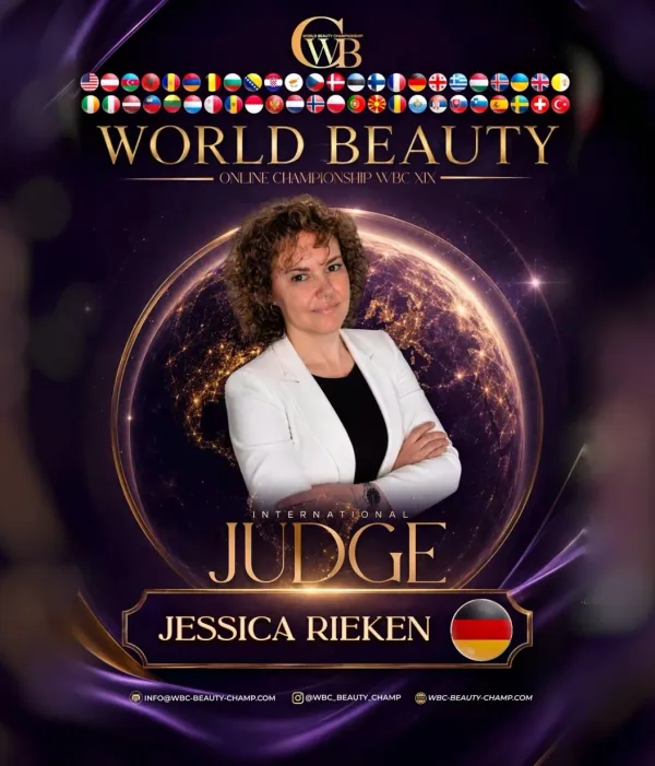 Jessica Rieken — WBC judge banner