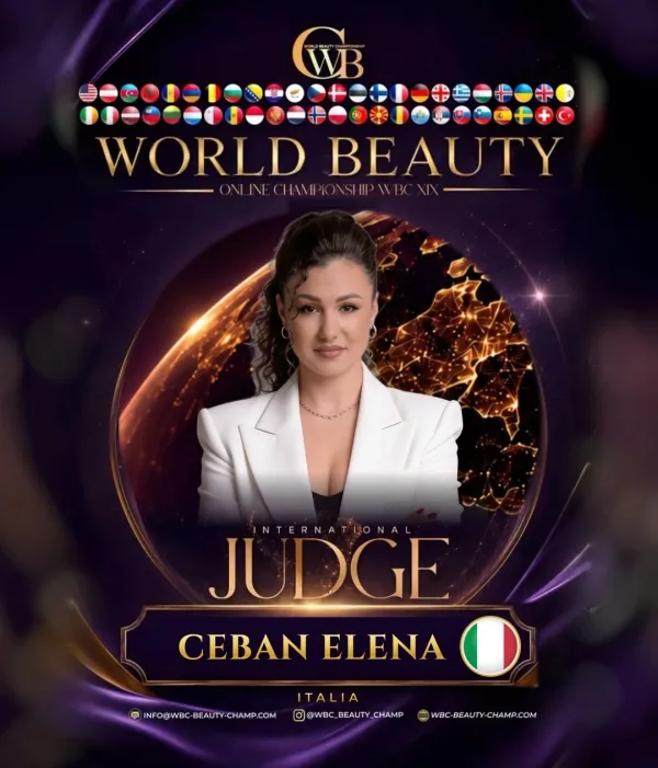 Ceban Elena — WBC judge banner