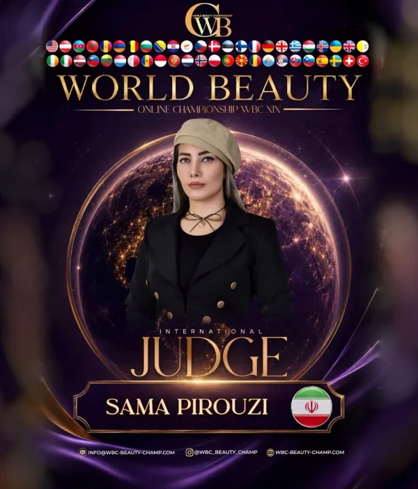 Sama Pirouzi — WBC judge banner