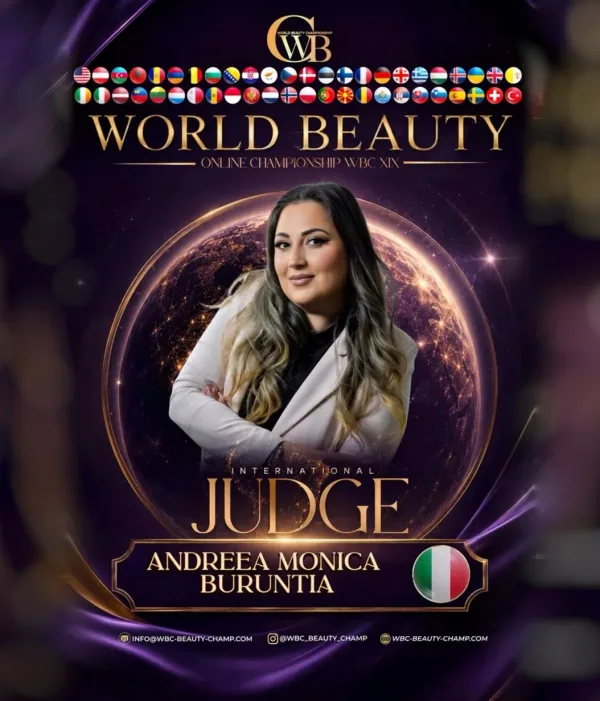 Andreea Monica Buruntia — WBC judge banner