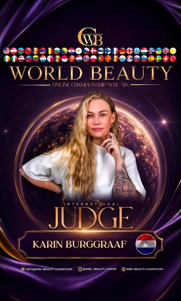 Karin Burggraaf — WBC judge banner