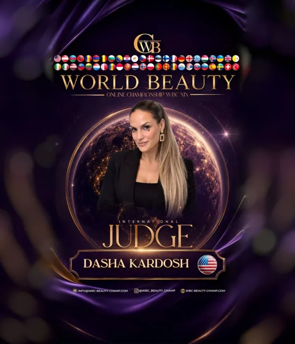 Dasha Kardosh — WBC judge banner