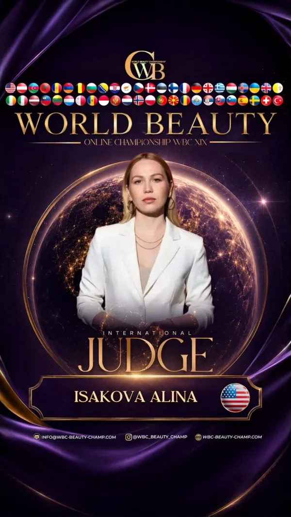 Isakova Alina — WBC judge banner