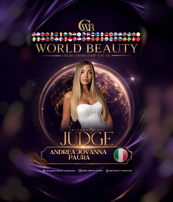 Andrea Jovanna Paura — WBC judge banner