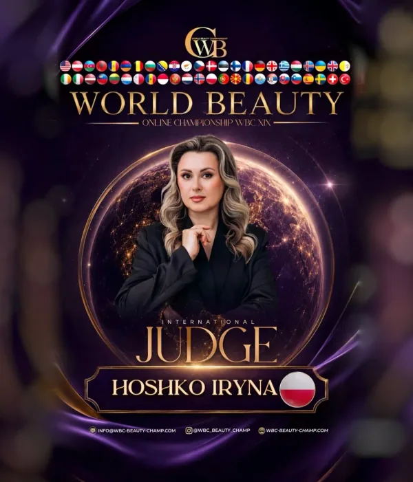 Hoshko Iryna — WBC judge banner