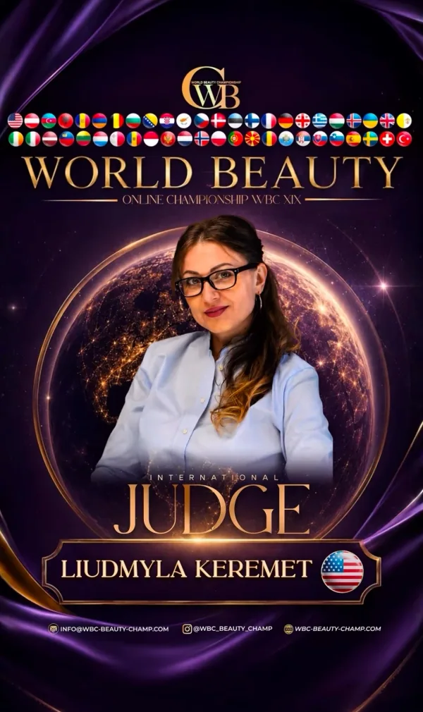 Liudmyla Keremet — WBC judge banner