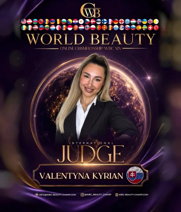 Valentyna Kyrian — WBC judge banner