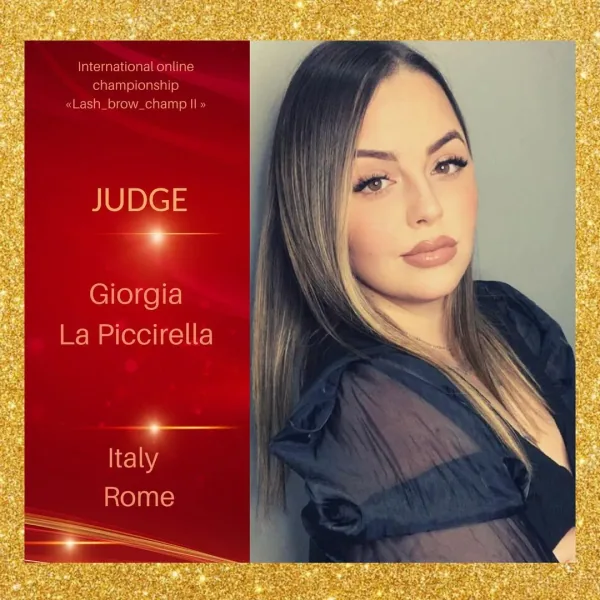 Giorgia La Piccirella — WBC judge banner