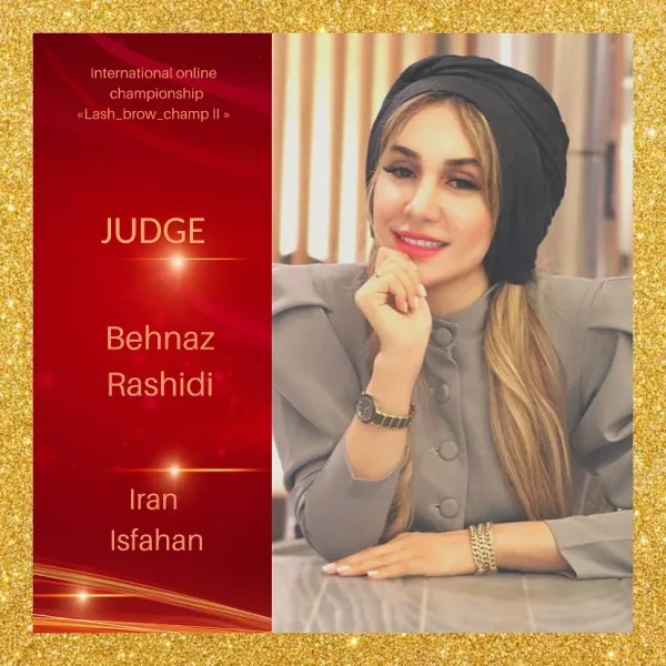 Behnaz Rashidi — WBC judge banner