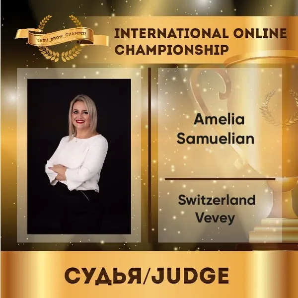 Amelia Samuelian — WBC judge banner