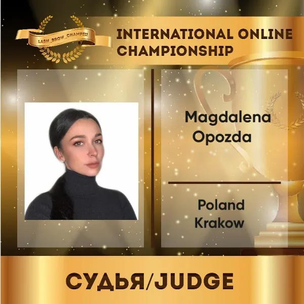 Magdalena Opozda — WBC judge banner