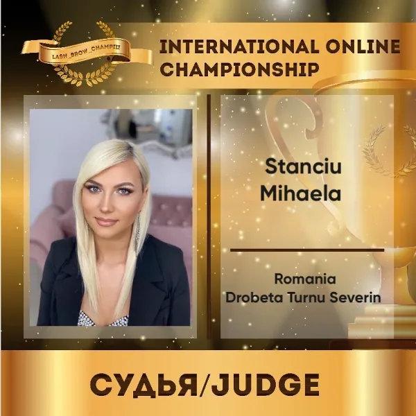 Stanciu Mihaela — WBC judge banner